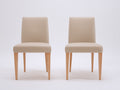 Esszimmerstuhl Polsterstuhl 50x55x85 cm - Beige-Natur - modernes Design für Esszimmer